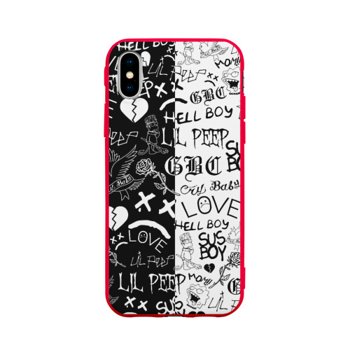 Чехол для iPhone X матовый LIL PEEP LOGOBOMBING Фото 01 Чехол для iPhone X матовый LIL PEEP LOGOBOMBING Фото 01