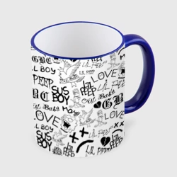 Кружка с полной запечаткой Lil Peep logobombing