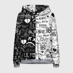 Мужская толстовка 3D Lil Peep logobombing