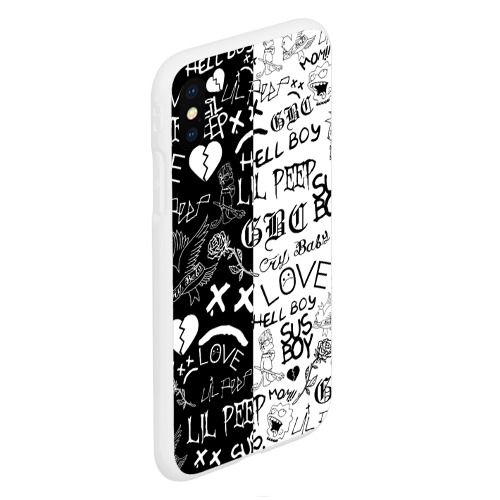 Чехол для iPhone XS Max матовый LIL PEEP LOGOBOMBING Фото 01 Чехол для iPhone XS Max матовый LIL PEEP LOGOBOMBING Фото 01