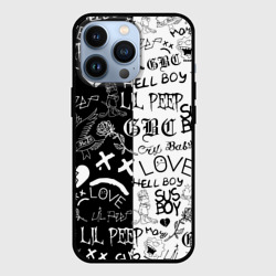 Чехол для iPhone 13 Pro Lil Peep logobombing