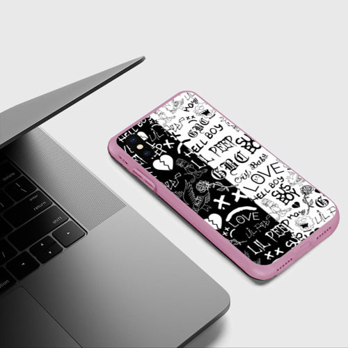 Чехол для iPhone XS Max матовый LIL PEEP LOGOBOMBING Фото 01 Чехол для iPhone XS Max матовый LIL PEEP LOGOBOMBING Фото 01