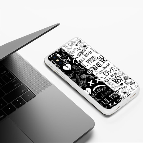 Чехол для iPhone XS Max матовый LIL PEEP LOGOBOMBING Фото 01 Чехол для iPhone XS Max матовый LIL PEEP LOGOBOMBING Фото 01