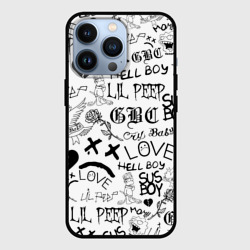 Чехол для iPhone 13 Pro LIL Peep Лил Пип logobombing