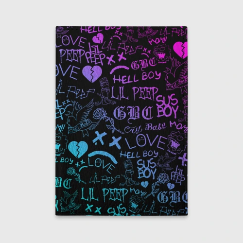 Обложка для автодокументов LIL Peep neon Лил Пип неон