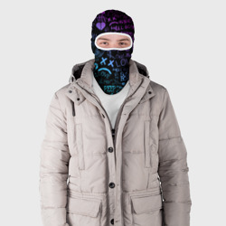 Балаклава 3D LIL Peep neon Лил Пип неон - фото 2