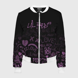 Женский бомбер 3D LIL Peep