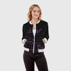 Женский бомбер 3D LIL Peep - фото 2