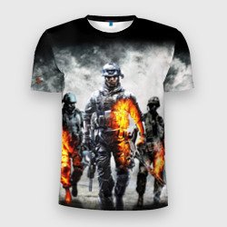 Мужская футболка 3D Slim Battlefield Батлфилд