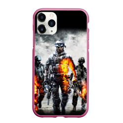 Чехол для iPhone 11 Pro матовый Battlefield Батлфилд