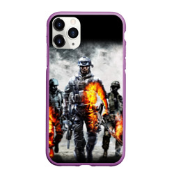 Чехол для iPhone 11 Pro Max матовый Battlefield Батлфилд