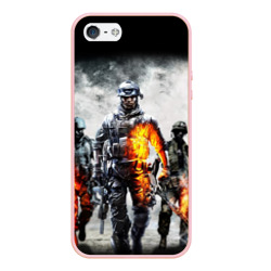 Чехол для iPhone 5/5S матовый Battlefield Батлфилд