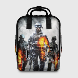 Женский рюкзак 3D Battlefield Батлфилд