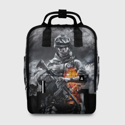 Женский рюкзак 3D Battlefield