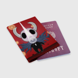 Обложка для паспорта матовая кожа Hollow knight Полый рыцарь - фото 2