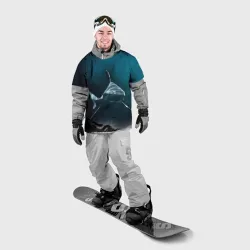 Накидка на куртку 3D Акула