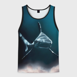 Мужская майка 3D Акула