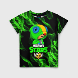 Детская футболка 3D Brawl Stars: Leon
