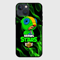 Чехол для iPhone 13 mini Brawl Stars: Leon