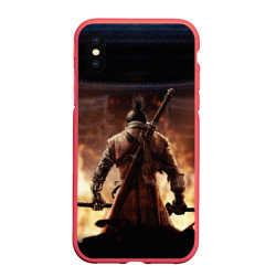 Чехол для iPhone XS Max матовый Sekiro shadows die twice