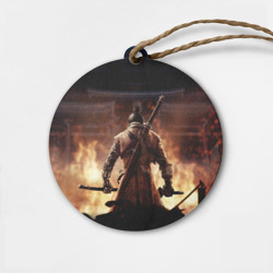 Деревянная игрушка круг Sekiro shadows die twice