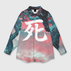 Женская рубашка oversize 3D Sekiro shadows die twice