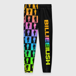 Женские брюки 3D Billie Eilish half pattern