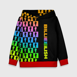 Детская толстовка 3D Billie Eilish half pattern