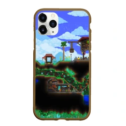 Чехол для iPhone 11 Pro Max матовый Terraria exclusive