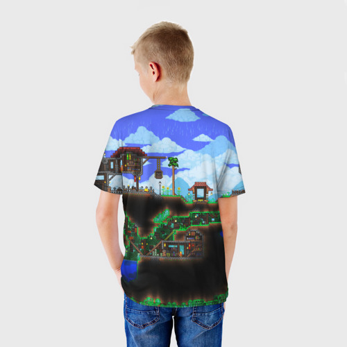 Детская футболка 3D Terraria exclusive, цвет 3D печать - фото 4