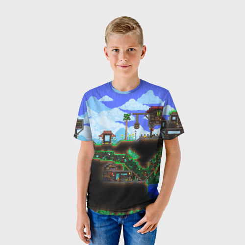 Детская футболка 3D Terraria exclusive, цвет 3D печать - фото 3