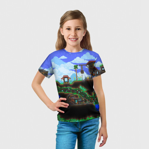 Детская футболка 3D Terraria exclusive, цвет 3D печать - фото 5