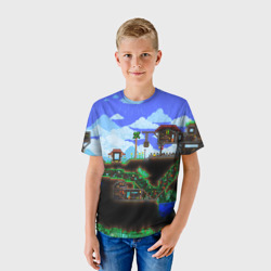 Детская футболка 3D Terraria exclusive - фото 2