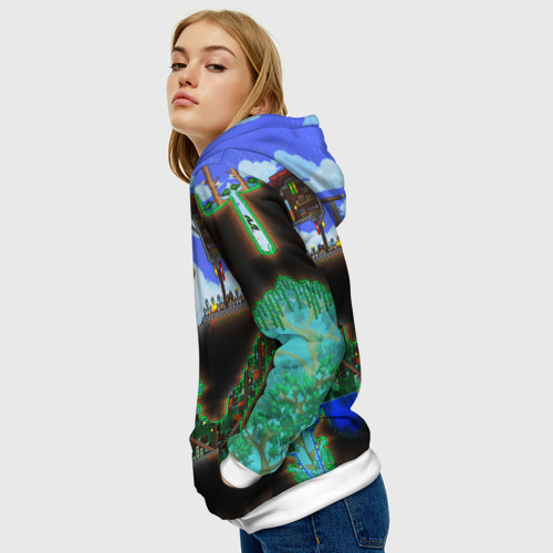 Женская толстовка 3D Terraria exclusive, цвет 3D печать - фото 5