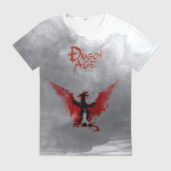 Женская футболка 3D Dragon Age