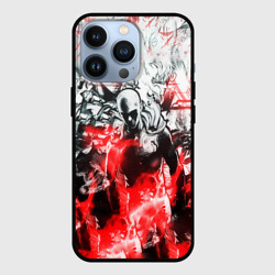 Чехол для iPhone 13 Pro One-Punch Man Collage