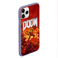 Чехол для iPhone 11 Pro Max матовый Doom - фото 2