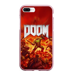 Чехол для iPhone 7Plus/8 Plus матовый Doom