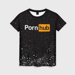 Женская футболка 3D Pornhub Порнхаб