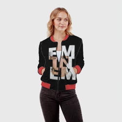 Женский бомбер 3D Eminem - фото 2