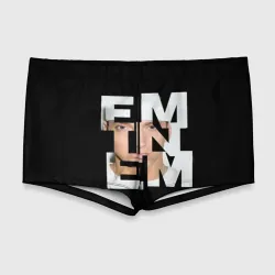 Мужские купальные плавки 3D Eminem