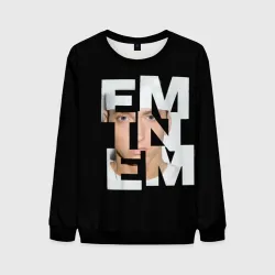 Мужской свитшот 3D Eminem