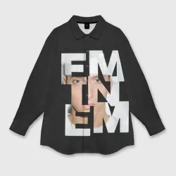Женская рубашка oversize 3D Eminem
