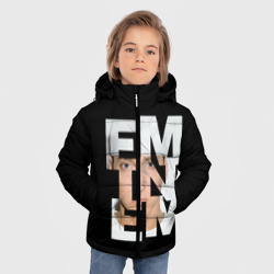 Зимняя куртка для мальчиков 3D Eminem - фото 2