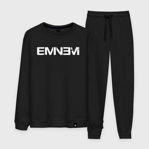 Мужской костюм хлопок Eminem, цвет черный
