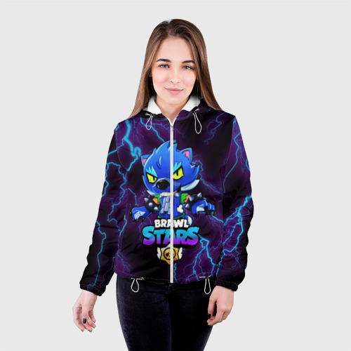 Женская куртка 3D Brawl Stars LEON  - фото 3