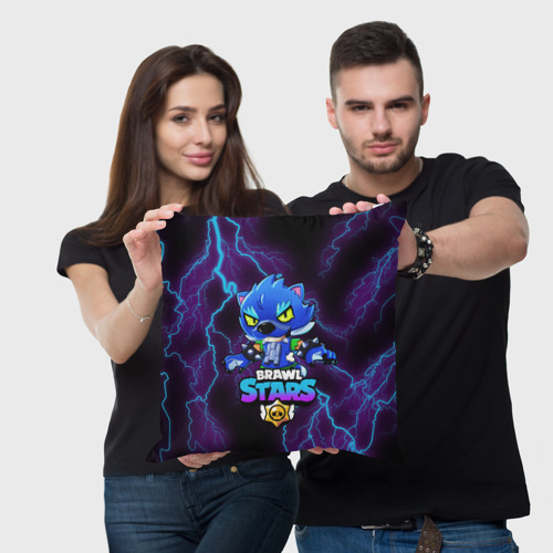 Подушка 3D Brawl Stars LEON  - фото 3