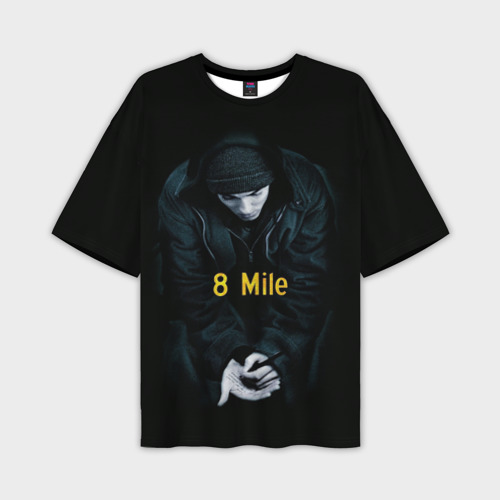 Мужская футболка oversize 3D Eminem, цвет 3D печать