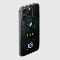 Чехол для iPhone 16 Pro силиконовый с защитой камеры Eminem - фото 2