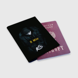 Обложка для паспорта матовая кожа Eminem - фото 2